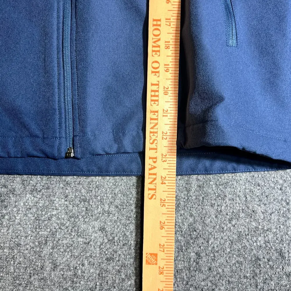 North Face WindWall Hooded Jacket Women's Medium Blue Full Zip